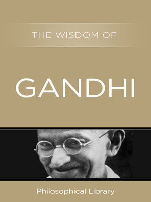 cover image of The Wisdom of Gandhi